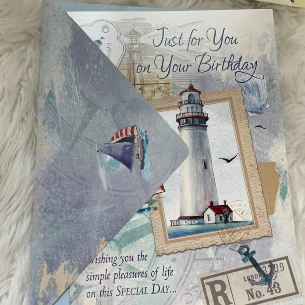 15 Assorted Birthday Cards with matching print envelopes